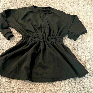 BooHoo Cinched waist Sweatshirt Tunic